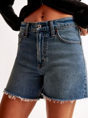 Abercrombie & Fitch High Rise Dad Short size 28/6